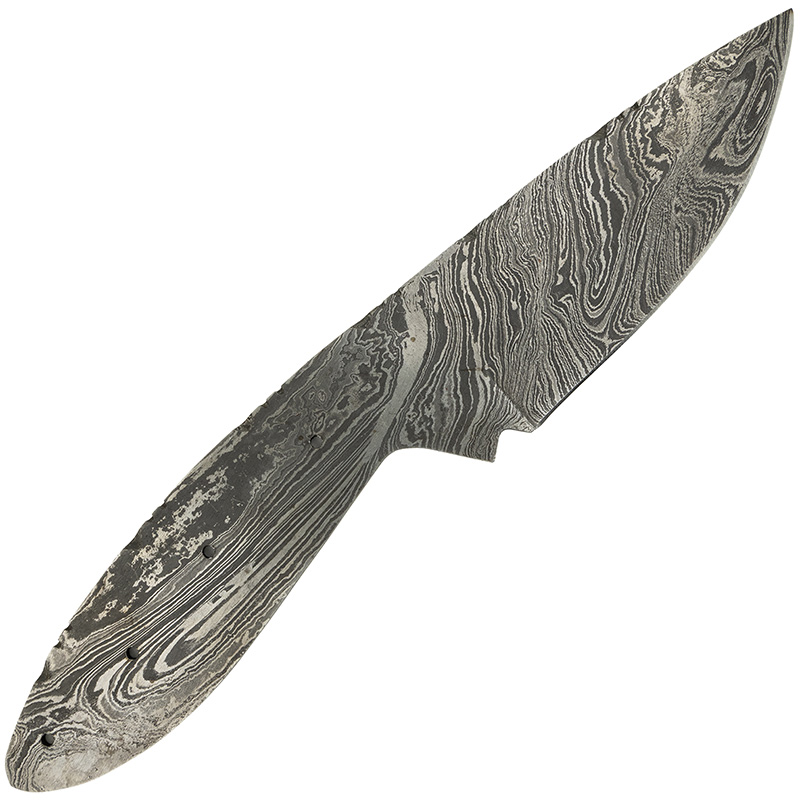 Anaconda Persian Pattern weld steel blade from William Wood-Write Ltd.