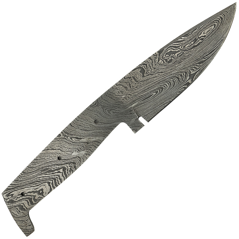 Leopard Persian Pattern weld steel blade from William Wood-Write Ltd.