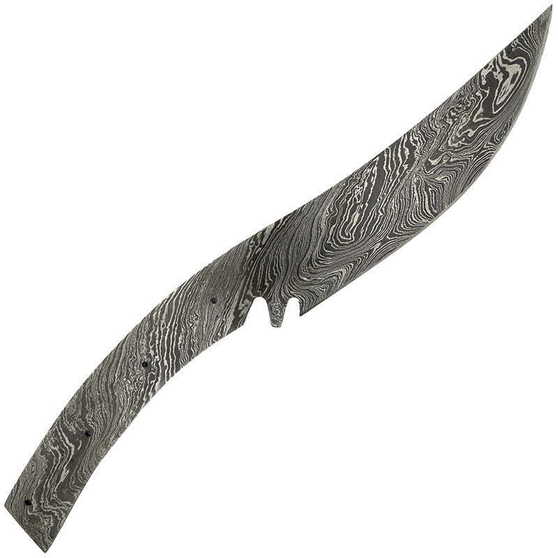 Komodo Persian Pattern weld steel blade from William Wood-Write Ltd.