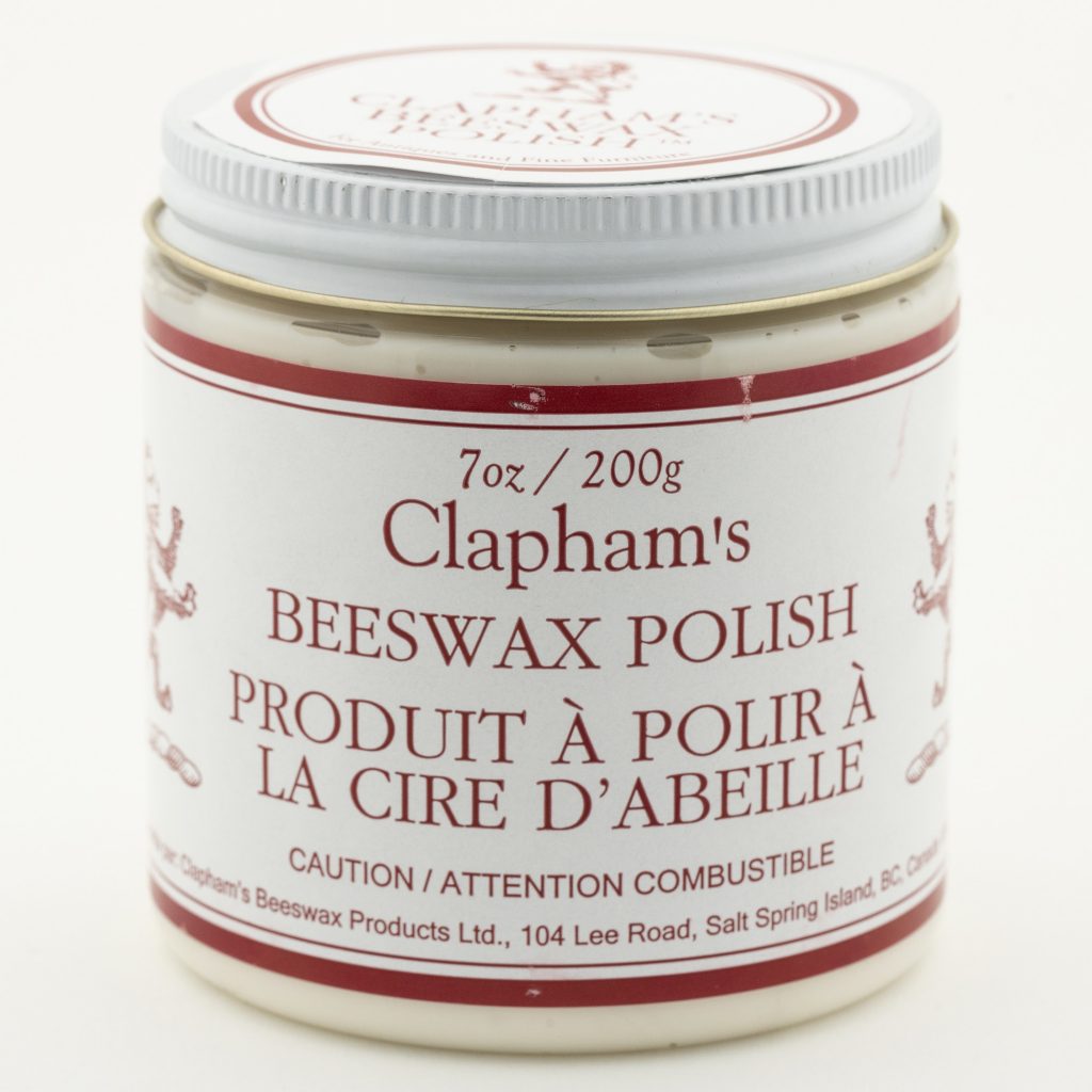 Claphams food-safe natural beeswax polish for wood