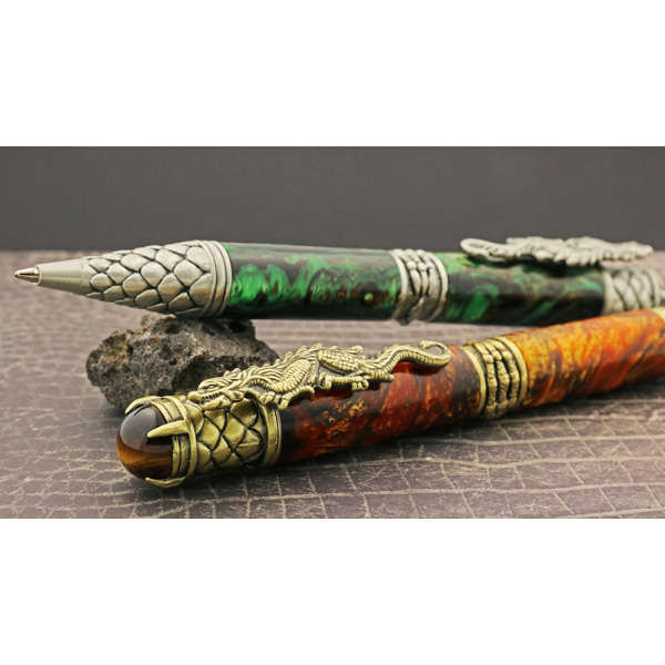 Dragon pen in Antique Brass retailer