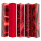 Acrylic pen blank sampler bundle - red