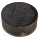 Curly Maple stabilized bowl blanks round black - 2