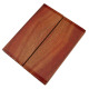 Knife scales - Bloodwood Brown 3/8