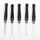 Set of 5 mini Benjamin's Best HSS chisel set