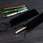 Ten-pack velvet pen pouches black - BUY ONE GET ONE FREE