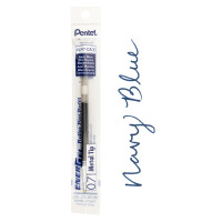 Pentel EnerGel liquid gel rollerball pen ink refill navy blue - one pack