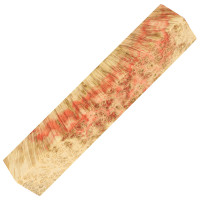 Stabilized box elder burl pen blanks - Flame