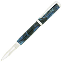 Wilfred rollerball pen kit rhodium