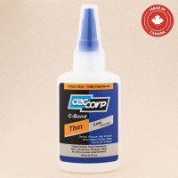 C-BOND thin CA glue 120g (4.23 oz) - made in Canada